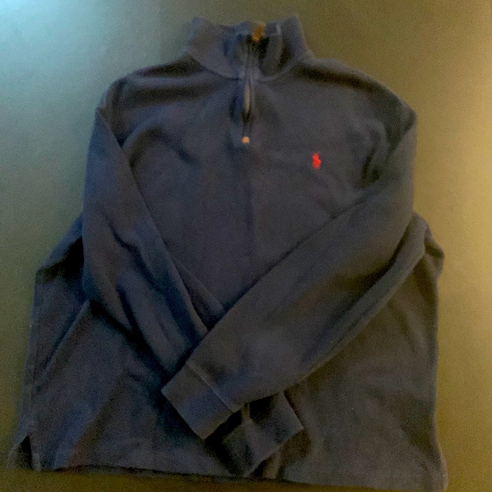 Polo 3/4 Zip Up Pullover